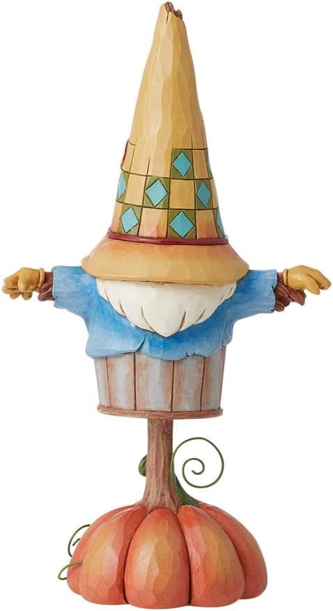 Enesco Jim Shore Heartwood Creek Four Seasons Harvest Scarecrow Gnome