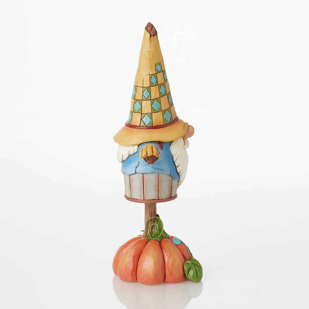 Enesco Jim Shore Heartwood Creek Four Seasons Harvest Scarecrow Gnome