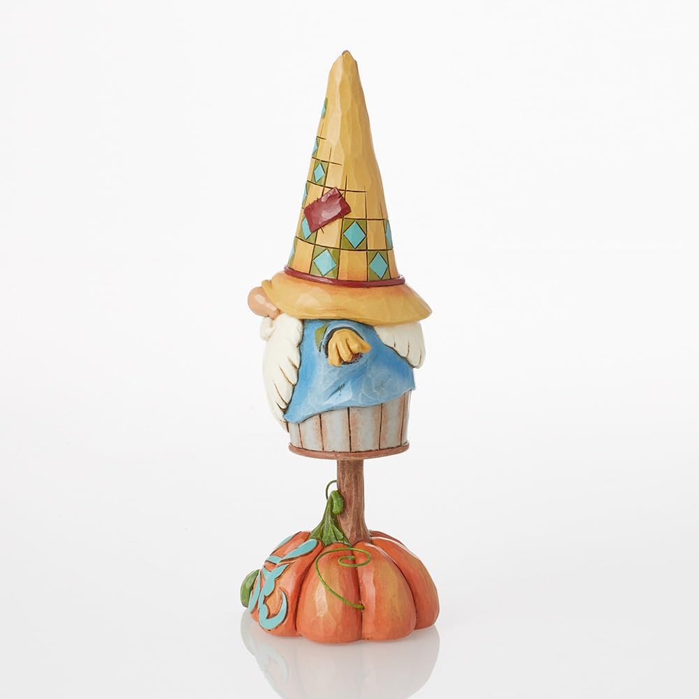 Enesco Jim Shore Heartwood Creek Four Seasons Harvest Scarecrow Gnome
