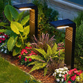 6 Pack Solar Pathway Lights, Dual Warm & Cool White Waterproof Garden Landscape Lights