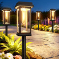 Solar Pathway Lights Outdoor, 8 Pack Upgraded Solar Garden Lights Solar Powered, Solar Lights Outdoor Waterproof IP65, 15 Hours Outdoor Solar Lights for Yard Patio Landscape Walkway Driveway Decor